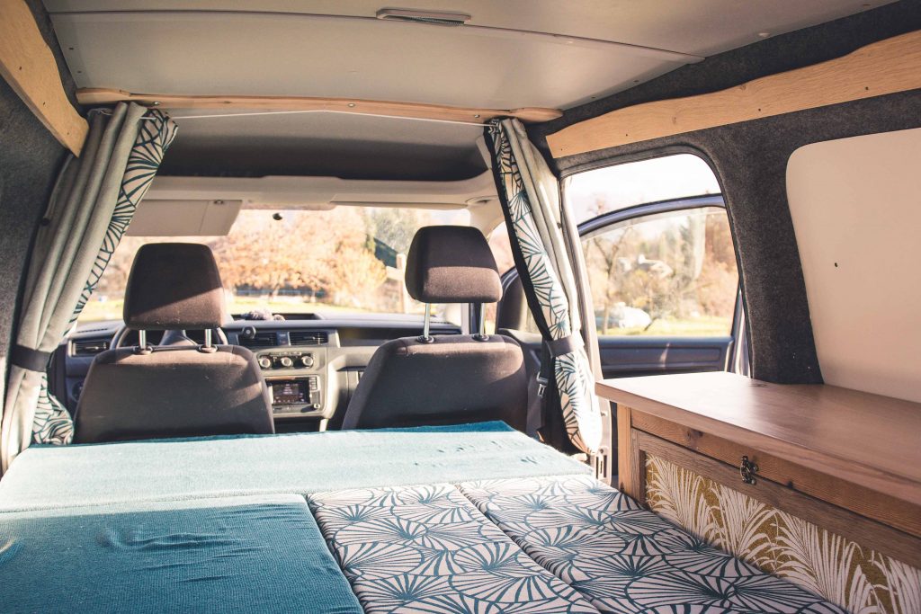Aménagement Volkswagen Caddy maxi utilitaire