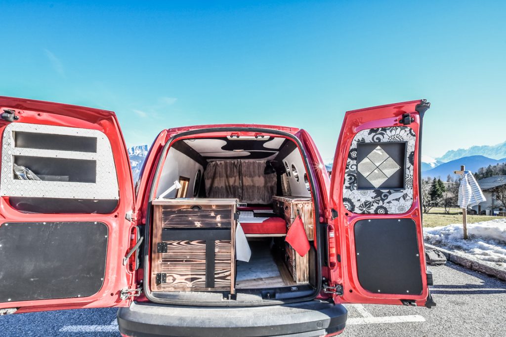 Aménagement Caddy Maxi 4 Motion