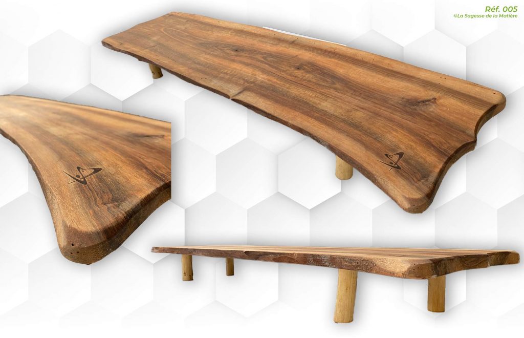 plateau tout bois avec pieds